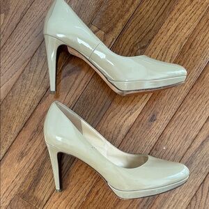 Cole Haan Nike Air Elegant Nude High Heels